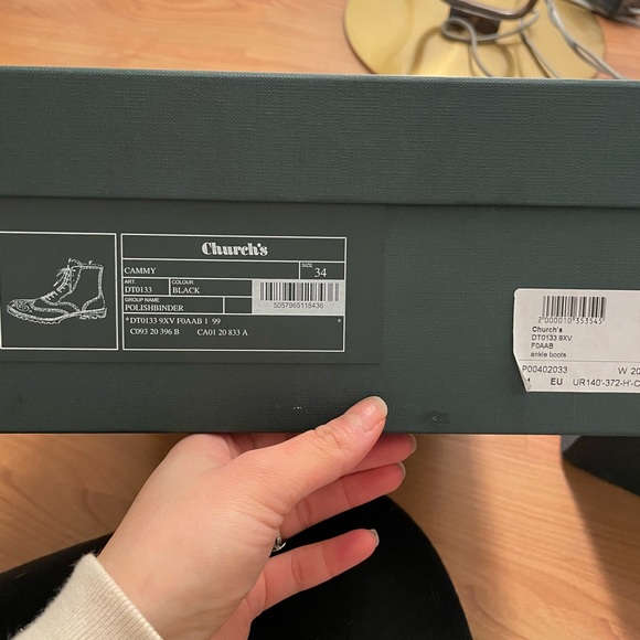 Church’s English Shoes - Cammy Ankle Boots size 34 - Picture 2 of 11